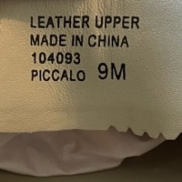 Mootsies Tootsies Piccalo Leather Side On Loafers Size 9M - Picture 4 of 10